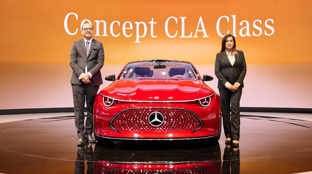 Mercedes-Benz Unveils the Concept CLA Class at Bharat Mobility Expo 2025